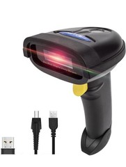 NETUM 2D Barcode Scanner, Compatible with 2.4G Wireless & Bluetooth & USB Wired