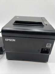Epson TM-T88VI Point Of Sale Thermal Receipt Printer w/ Power Supply M338A