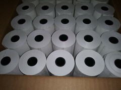 (50 Rolls) HHC Thermal Paper Rolls 4-5/16″ OD, 3/4″ ID, 150′ Length, #FL-1400