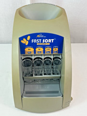 Royal Sovereign FAST SORT Coin Sorter Model FS-2 for Small Business – WORKS !!