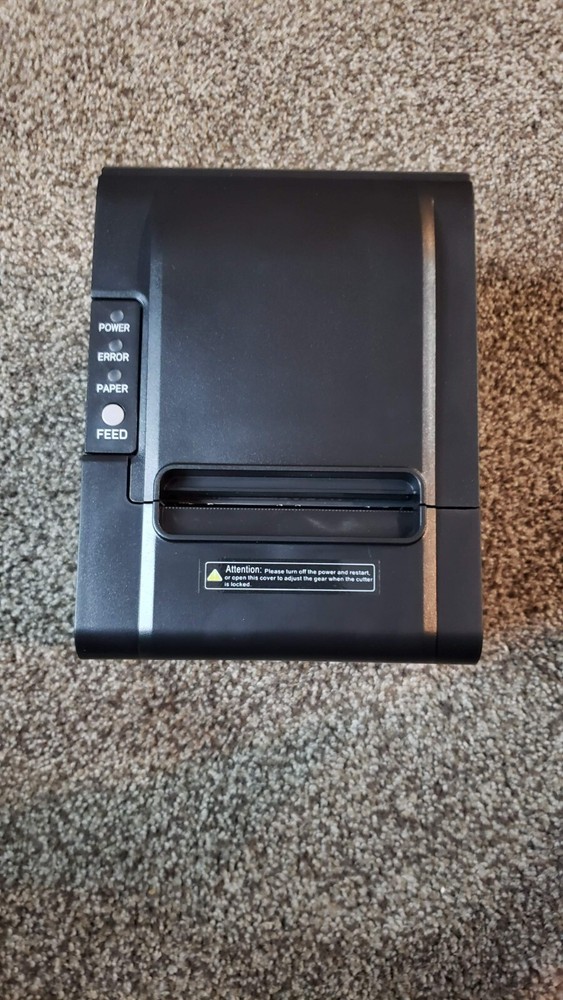 RONGTA POS Printer 80mm USB Thermal Receipt Printer Restaurant Kitchen