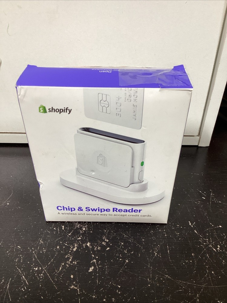 Shopify Chip & Swipe Reader – White (S1701)