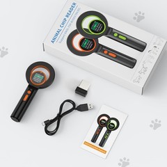 Pet Microchip Scanner RFID EMID With 1.44IN TFT Display – 134.2kHz 125kHz 15 …