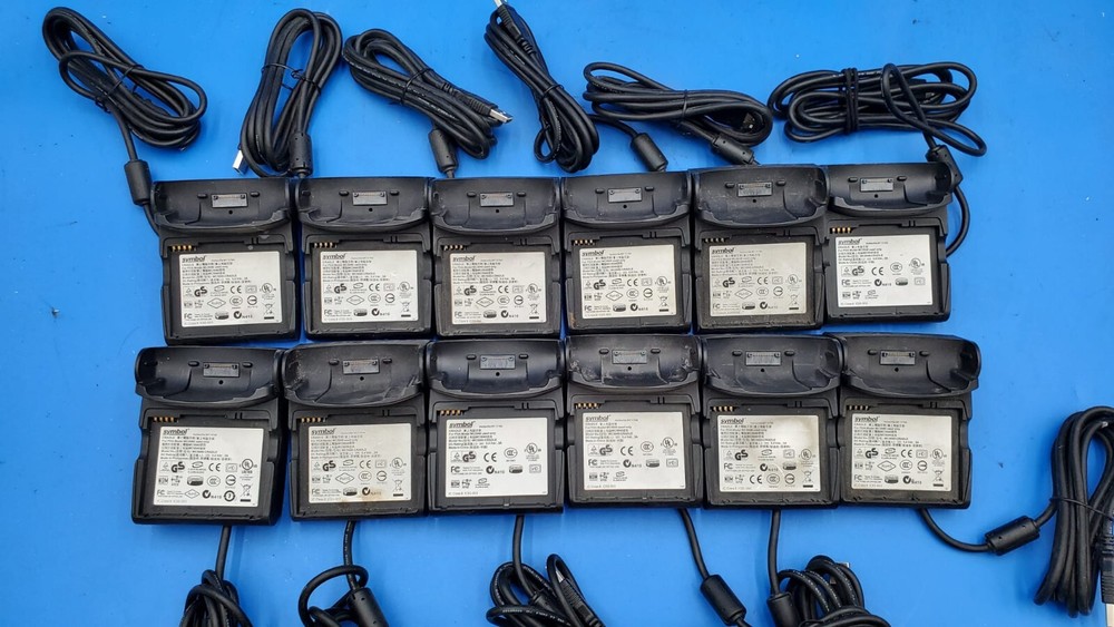 LOT OF 12/ MC50 Symbol Single Slot Cradle MC5040 – Cradle CRD5000-1000UR