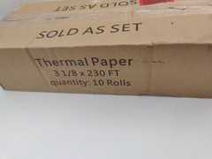 10 Rolls- 3-1/8″ x 230′ Thermal Paper Receipt Rolls White POS Cash Register Tape