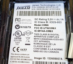 ⚡UNTESTED⚡LOT OF 3x JANAM XM66W-MPAFBVJ0 WINDOWS MOBILE COMPUTER BARCODE SCANNER