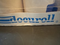 Docuroll Brand 2-Ply Carbonless Paper 12 Rolls, 3 Inch Off-White/Yellow 12, NEW!
