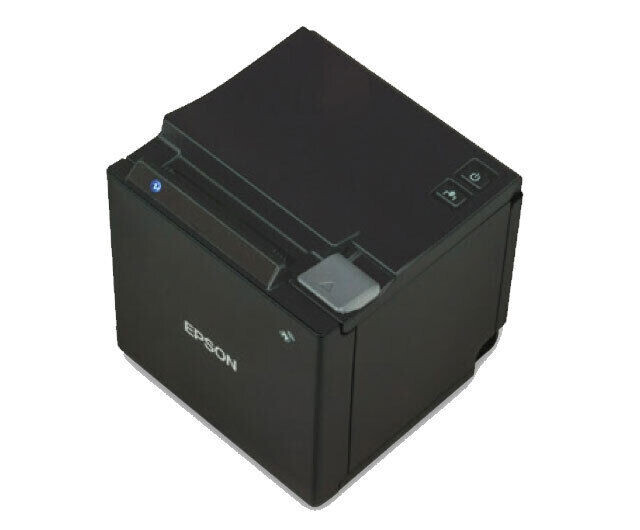 EPSON TM-M10 Compact 2″ Thermal Receipt Printer, USB+Bluetooth,Black,PS Included