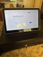 Complete Toast System Toast Flex POS Tt200 Dual Screen W/ Cash Drawer & Printer