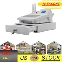 DC 12V 4A Commercial Cash Register 48-button Cash Register Cash Register 686A
