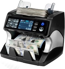 Bank Grade Money Counter Machine Mixed Denomination Value Counting Ser.