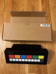 Logic Controls KB1700-D Kitchen Display Bump Bar, 17 Tactile Programmable Button