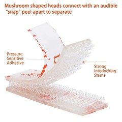 Reclosable Fastener Kit for EZ Pass – 8 High-Performance Acrylic Adhesive Strips