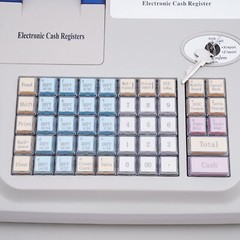 NEW Electronic Cash Register 48 Keys Cash Management System with Thermal Printer