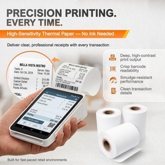 Thermal Receipt Paper Rolls 2 1/4″ x 55′ – BPA Free for POS Printers, 30 Pack