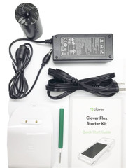 Clover POS Flex C403 Handheld Credit Card Terminal & K400U Receipt Printer – NEW