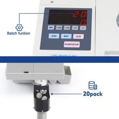 Ribao CS-10S High Speed Portable Coin Counter and Sorter, 1800 Coins per Minute