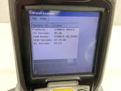 Symbol Motorola MC3090-R Mobile Computer Barcode Scanner WiFi 48-Key Windows CE