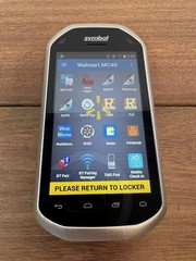 Symbol Zebra Motorola MC40 Touch Computer Scanner with Walmart Software TESTED