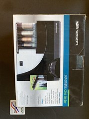 Emerson 4-Barrel Automatic Coin Sorter – Black New Open Box
