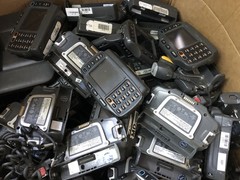 LARGE LOT MOTOROLA SIGNAL WT4090 PCS WITH FINGER SCANNERS AND CHARGERS UNTESTED