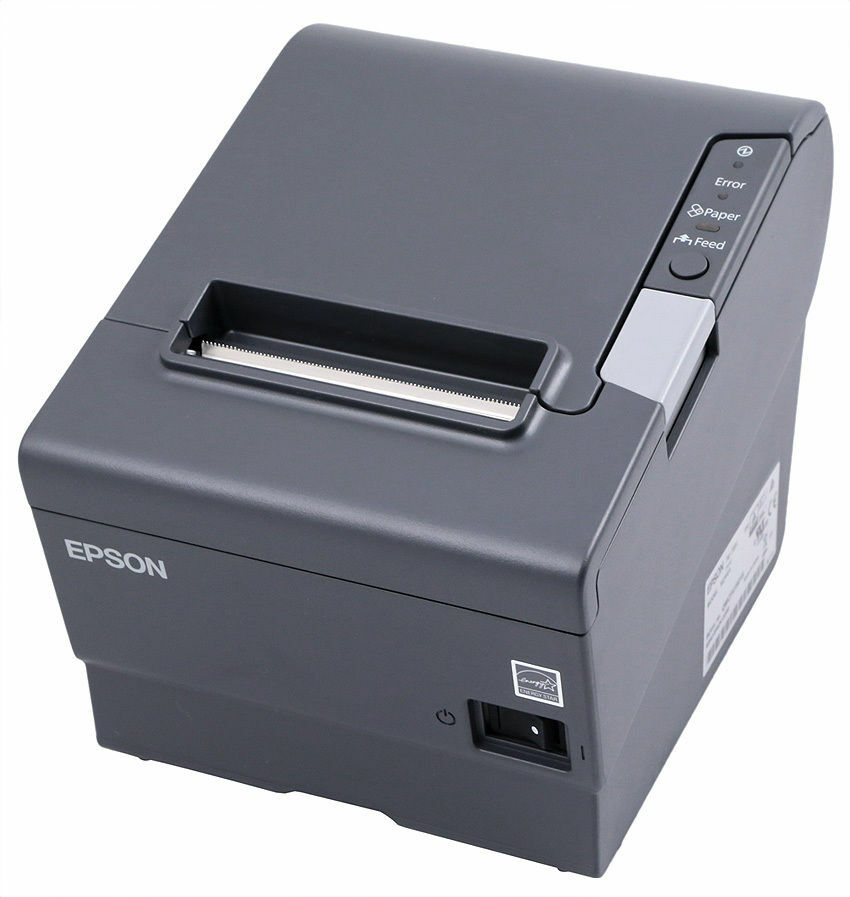 Epson TM-T88V Thermal Receipt Printer w/Power Supply, Ethernet-LAN *WARRANTY*