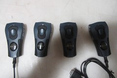 U193 ROV MS2200 BT BLUETOOTH SCANNER LOT OF 4 W 1-USB/1 1AUX CABEL FREE SHIPPING