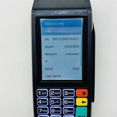 Dejavoo Z9 Vega 3000 3G WiFi Wireless Contactless Credit Card Terminal 10508051