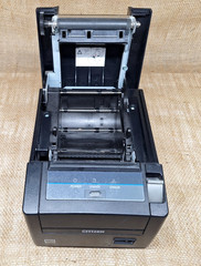 CITIZEN CT-S601 Point of Sale Thermal Printer & Power Cord (Untested)