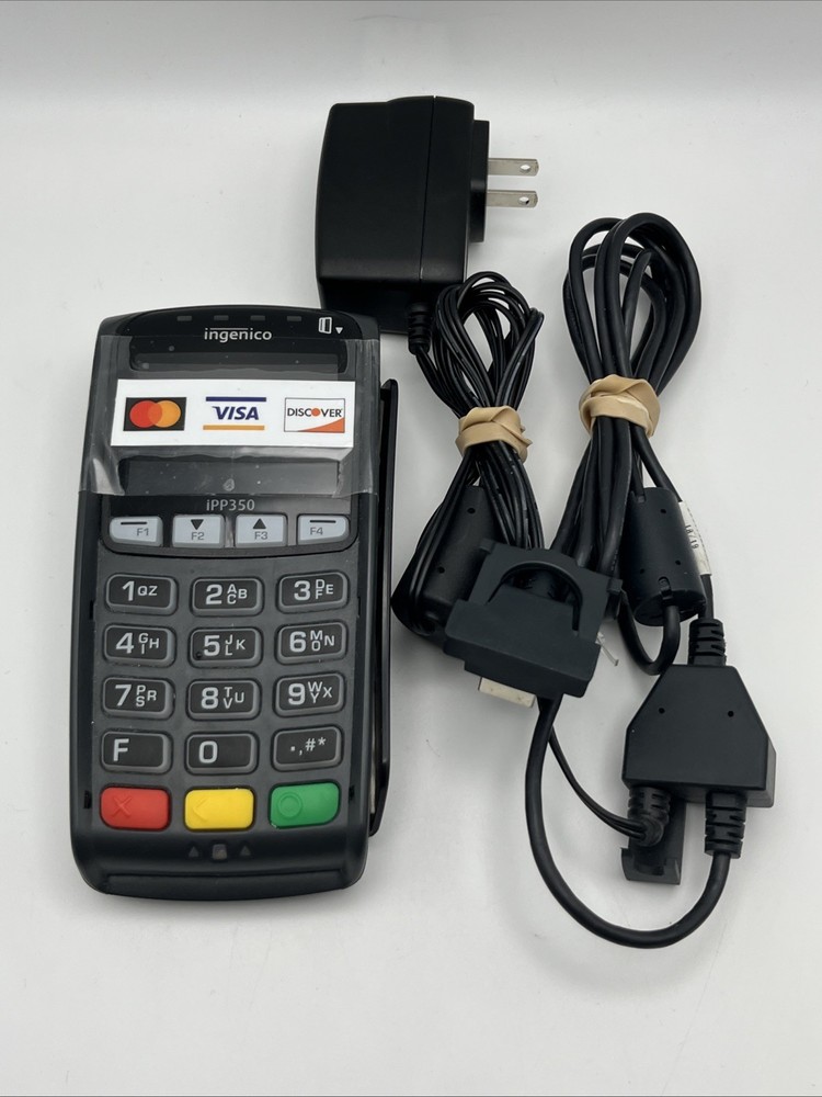 Ingenico IPP 350 USB Credit Card Terminal w/ Power Cable Tested and Working
