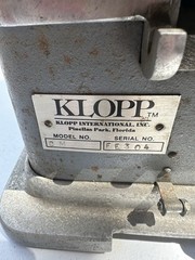 Vintage Klopp CM Hand-Crank Coin Counter – Working (Quarters Need Adjustment)