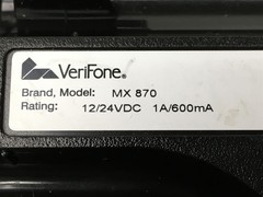 VeriFone MX 870 M090-107-11 Rev I Pin Pad Payment Terminal With Pen