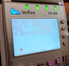 Verifone VX 520 EMV Credit Card Machine