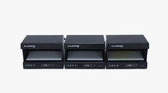 Lot Of 3 AccuBanker D63 Counterfeit Money Detector UV Light
