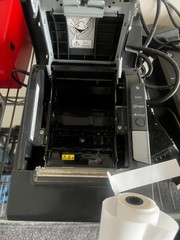 Epson TMT88V Thermal Receipt Printer, Power Cord, & Pin Connector Cord