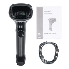 Zebra DS4608-SR7U2100AZW Wired Handheld USB 1D 2D Area Imager Barcode Scanner