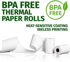 Thermal Paper Receipt Rolls POS/Cash Register, 2.25″ x 50ft, GT214-50 50 Rolls