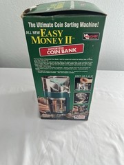 Mag-Nif Easy Money II Motorized Electronic Coin Sorter 200 Capacity AC Adapter