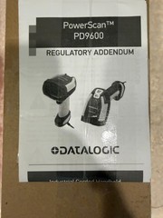 DataLogic PowerScan Ultra Rugged Industrial Barcode Scanner PD9630 Type SR