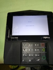 LOT OF 3 Ingenico Lane 7000 5 inch Credit Card Terminals – PRG30310679R
