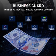 NUCOUN VC-3 Mixed Denomination Money Counter Machine, Value Counting, CIS/UV/…