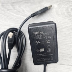 Verifone VX520 POS #M252-753-03-NAA-3 Power Supply and Ethernet Cable, OEM