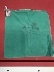 Large Green Money / Safe Bag with Keys Halsted USA