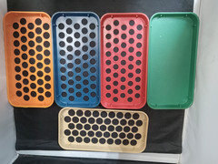 Vintage Kwik Sort Jr MMF Industries Coin Sorter Money Organizer Trays with Case