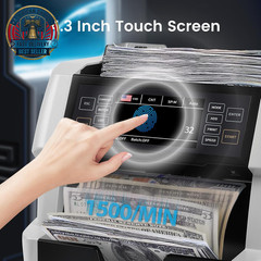 VC-3 Mixed Denomination Money Counter Machine, Value Counting, CIS/UV/IR/MG/MT C