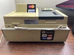 Swintec SW-20 Electronic Cash Register With Operators Manual & Case no key