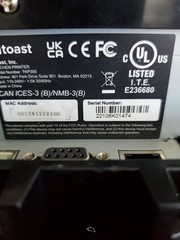 TOAST Flex POS Dot Matrix Kitchen Printer TKP300 – Serial / USB / Ethernet