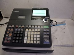 Casio PCR-T500 Electronic Cash Register Thermal Print Manual Drawer Keys