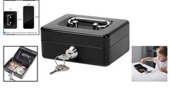 X-Small Lock Box for Cash, Coins, and Medication – Stylish and Secure