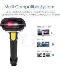 NETUM 2D Barcode Scanner, Compatible with 2.4G Wireless & Bluetooth & USB Wired